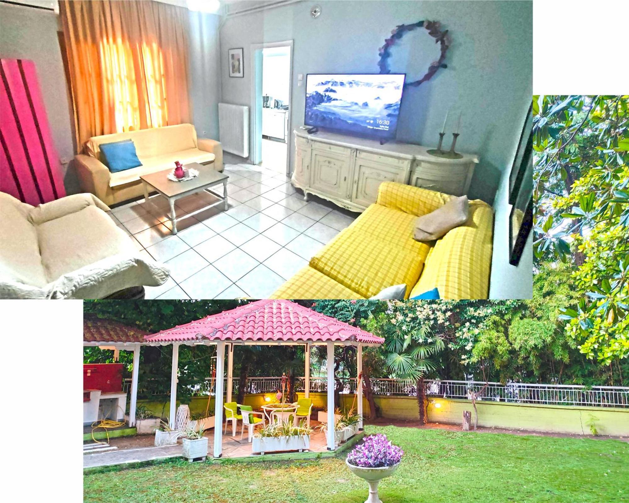 Апартаменты Garden House Катерини Экстерьер фото